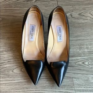 Black Jimmy Choo pumps